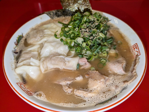 「ワンタン麺」@博多ラーメン 駒やの写真
