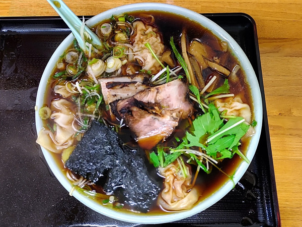 「ワンタンメン」@味の大西 高麗店の写真