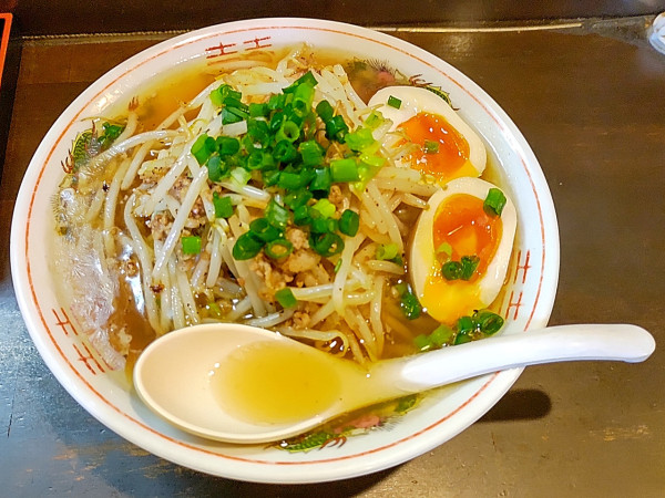 「もやしラーメン」@麺や横丁 縁日の写真