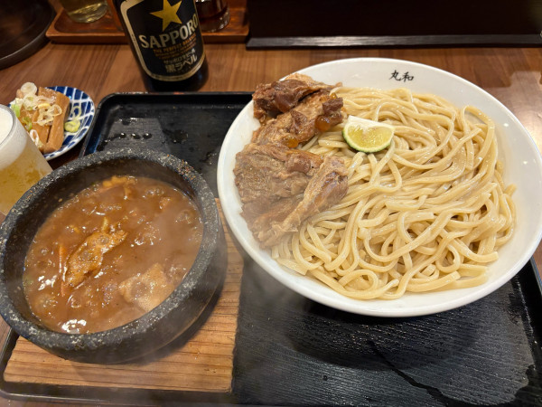 「丸和すだちつけ麺軟骨チャーシューＴＰ」@つけ麺 丸和 尾頭橋店の写真