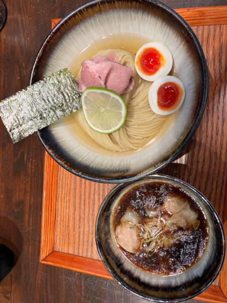 「特製昆布水つけ麺」@ramen club トトノエの写真