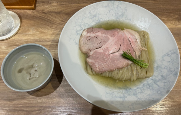 「限定 たけおが釣った太刀魚の冷たいつけそば ¥1500」@麺庵 利休の写真