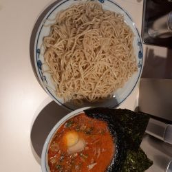 旨辛つけ麺、大盛