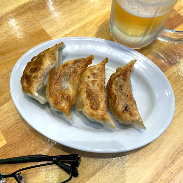 「焼き餃子4個」@餃子 小籠包 福包酒場 鶴見店の写真