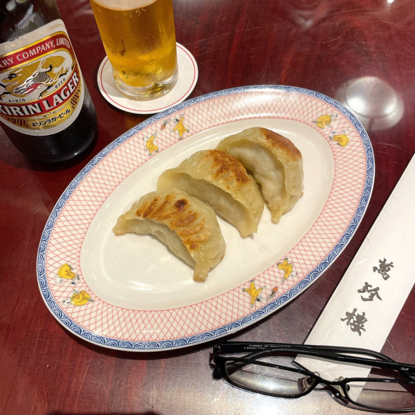 「蒸し焼き餃子（煎窩貼餃）」@萬珍樓 本店の写真