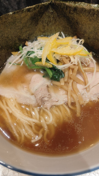 「貝と魚介の出汁soba」@鶏soba 座銀 KITTE丸の内店の写真