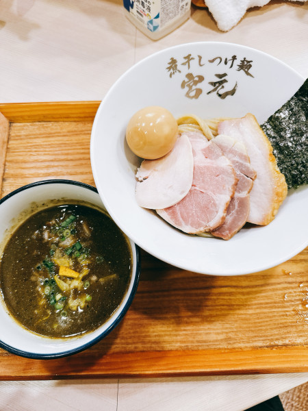 「特製極濃煮干しつけ麺」@煮干しつけ麺 宮元の写真