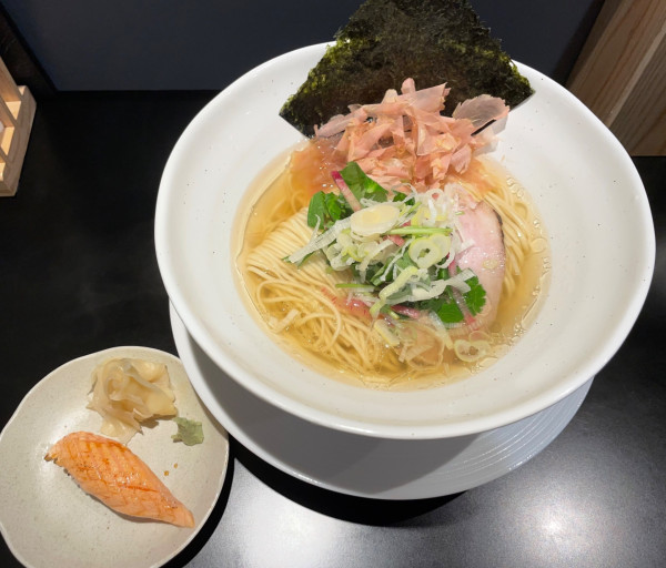 「節そば（塩）」@ワタリガラスの写真