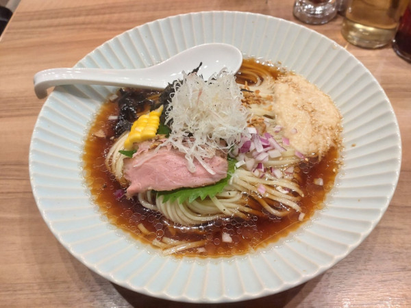 「二ボコン醤油中盛」@麺処 ほん田 秋葉原本店の写真