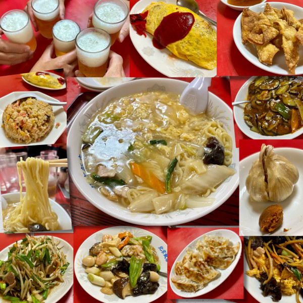 「チャンポン930円＋色々」@中華料理 北京飯店の写真