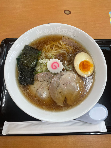 「竹下食堂(920円)中太麺」@らあめん花月嵐 高坂サービスエリア店の写真
