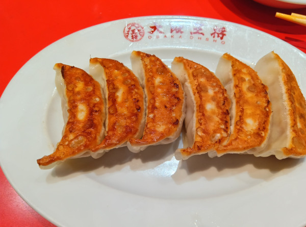 「餃子」@大阪王将 エキア曳舟店の写真