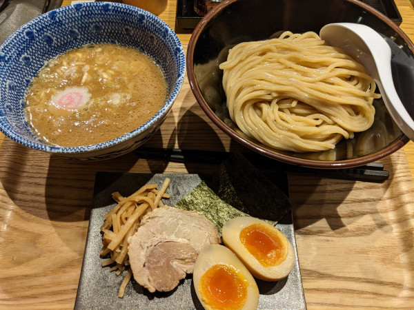 「味玉つけ麺 珠（並）」@つけ麺・らーめん 波海拉の写真