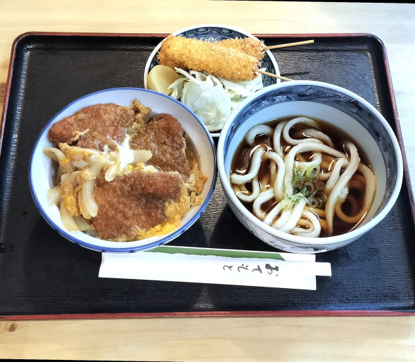 「かつ丼定食 1350円」@釜通の写真