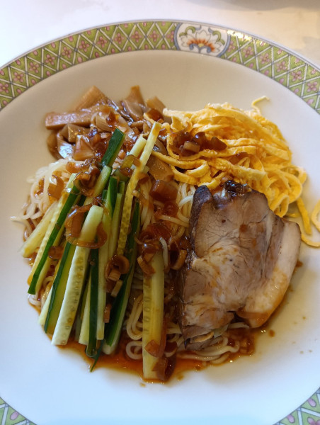 「冷やし中華」@唐桃軒の写真