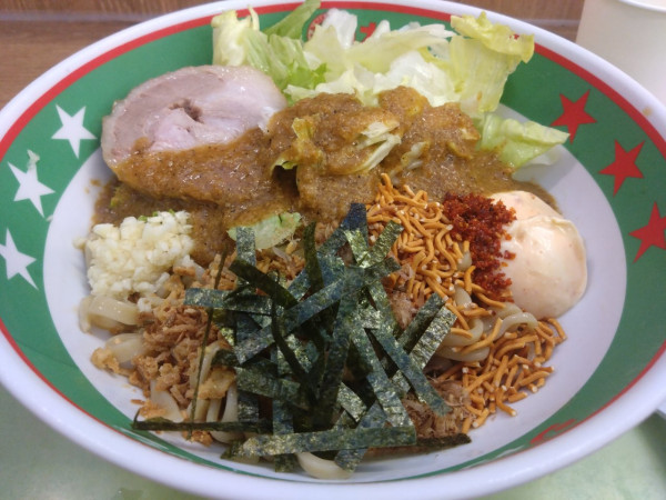 「冷やしまぜそば」@ジャンクガレッジ 太田店の写真