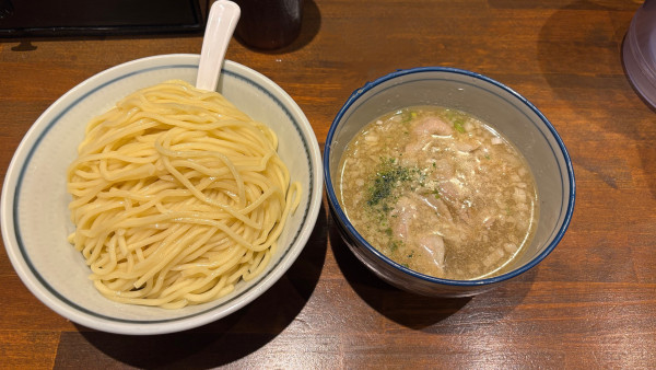 「塩つけ麺豚にんにく」@めいげんその写真