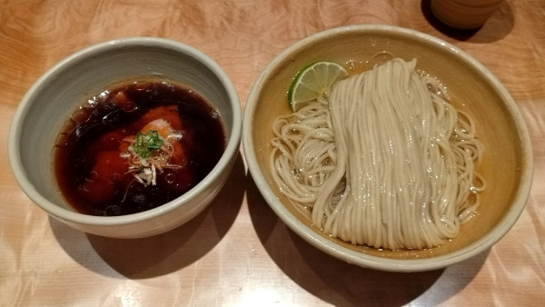 「醤油つけ麺_1200円」@迂直の写真