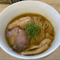 中華そば 醤油（細麺：1100円）
