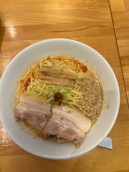 「冷やし白味噌」@麺処 吉  大門店の写真