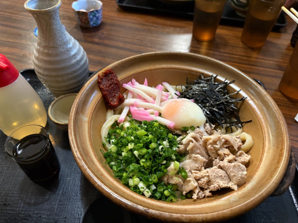 「旨辛悪魔うどん(並400g)1150円」@本格手打ち かんたろうの写真