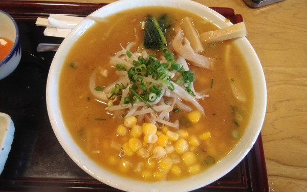 「ごぜんやま味噌ラーメン」@ごぜんやま温泉保養センター 四季彩館 レストランの写真