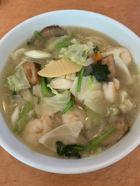 「海老湯麺」@中国料理 夢蘭の写真