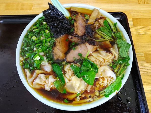 「ワンタンメン」@味の大西 高麗店の写真