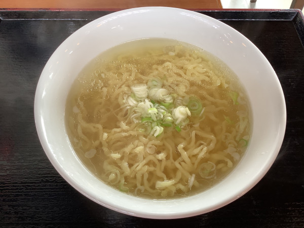 「かけラーメン（塩）　550円」@よつくら喜一の写真