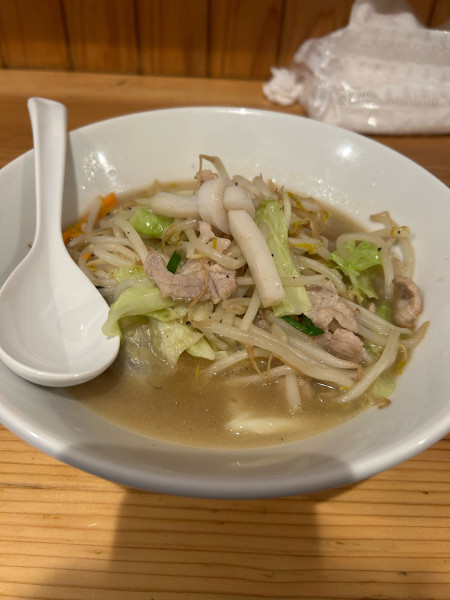 「タンメン」@らぁめん白瀬の写真