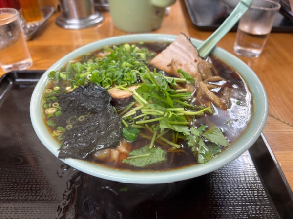 「チャーシューワンタンメン」@味の大西 高麗店の写真