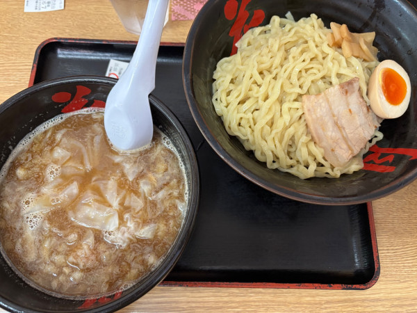 「酒田のつけワンタンメン」@花鳥風月 酒田本店の写真