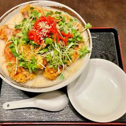 もっこり鶏カラらーめん/大盛り