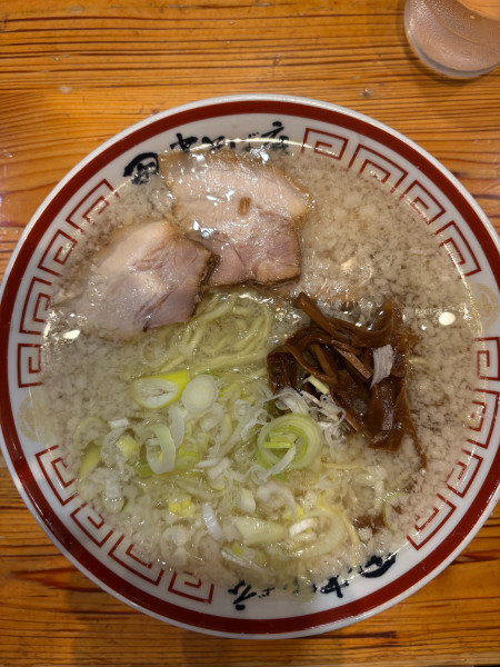 「らーめん　こってり背脂」@田中そば店 秋葉原店の写真