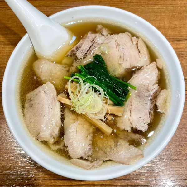 「【限定①】生姜香るチャーシュー麺」@寿製麺よしかわ 川越店の写真