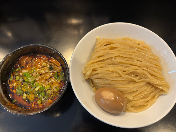 「つけ麺並盛300g味玉子」@麺屋 熊胆の写真