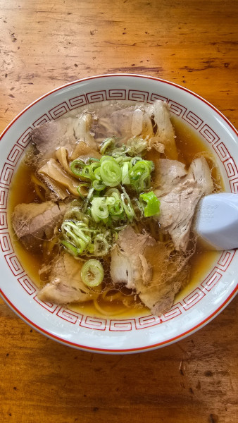 「祥秀のちゃん系ラーメン　中華そば　醤油　850円」@地鶏中華そば 祥秀の写真