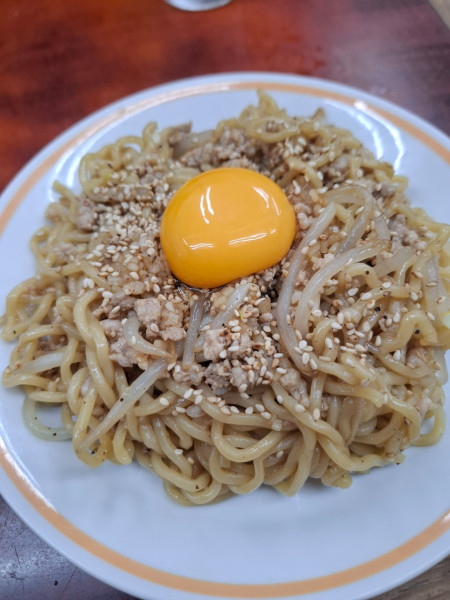 「パッタン小・玉子付き６５０円」@らーめん ドラごんちの写真
