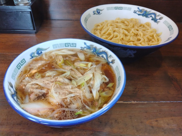 「王様中華つけそば」@麺 島むらの写真