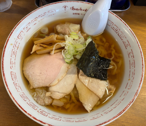 「ワンタン麺」@酒田ラーメン 照月の写真