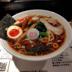 生姜醤油らーめん味玉¥1150