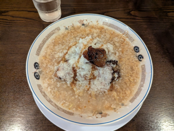 「手揉み麺大脂950円」@麺処 そら亭2の写真