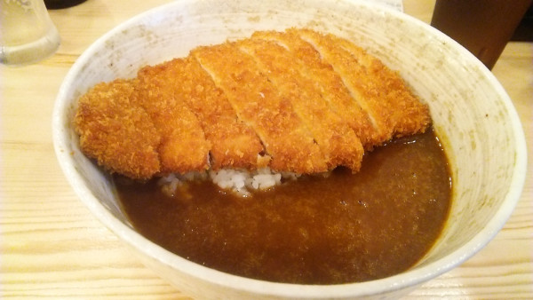 「カレーかつ丼 並盛 1100円」@かつ丼 吉兵衛 池袋東口店の写真