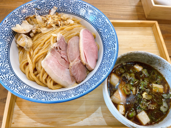 「鴨煮干しつけそば（1500円）」@ラーメンキッチン 元氣の写真