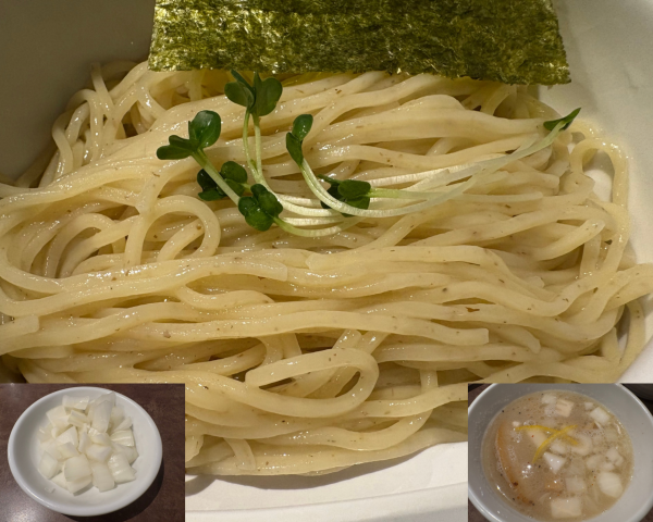 「濃厚ほたてつけそば(中)+タマネギ」@NOODLE VOICEの写真