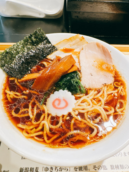 「生姜醤油らーめん」@拉麺 生姜と肉の写真