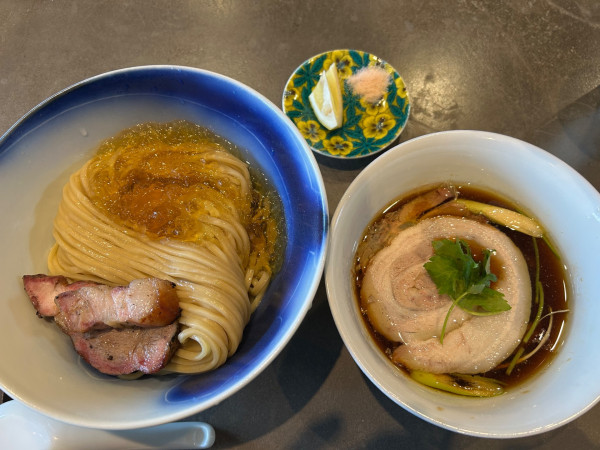 「つけ麺醤油 鰹昆布出汁つけそばpremium」@麺屋 しん道の写真