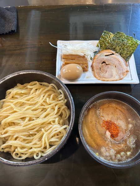 「つけ豚そばその2＋特製トッピング」@まるぶし とんやの写真