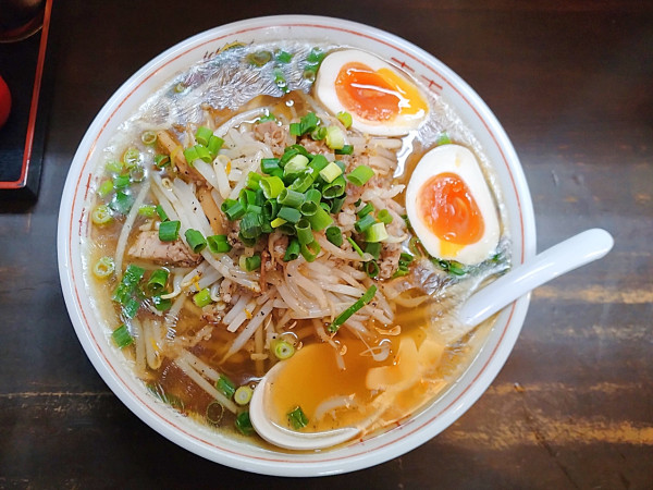 「もやしラーメン 大盛」@麺や横丁 縁日の写真