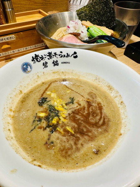 「【限定】濃厚煮干しつけ麺【1300円】」@焼あご煮干しらぁめん 碧猫の写真